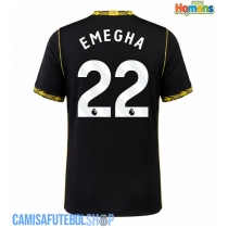 Camisa de time de futebol Chelsea Emmanuel Emegha #22 Replicas 2º Equipamento 2026-27 Manga Curta